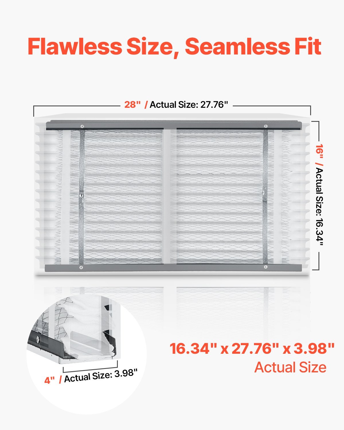 Air Filters MERV 11 Electrostatic Pleated HVAC Furnace Filter 2-Pack 16 X 28 X 4 - Image 7