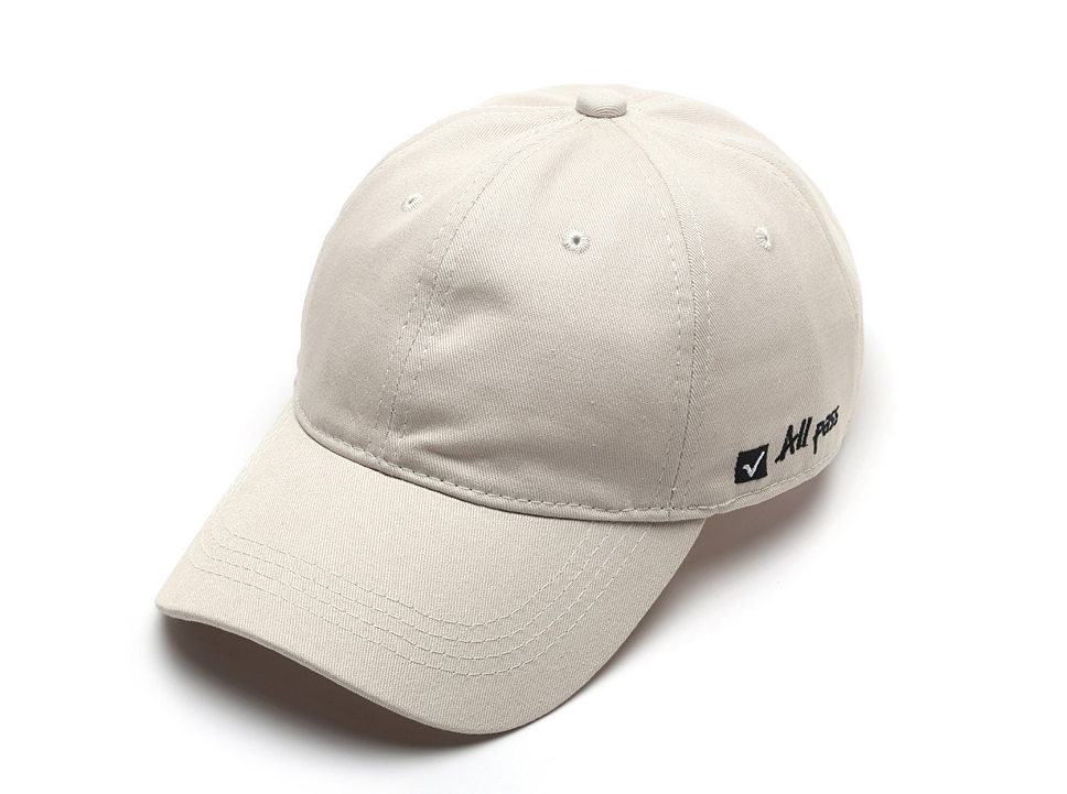Soft top cap with side letter embroidery - Image 4