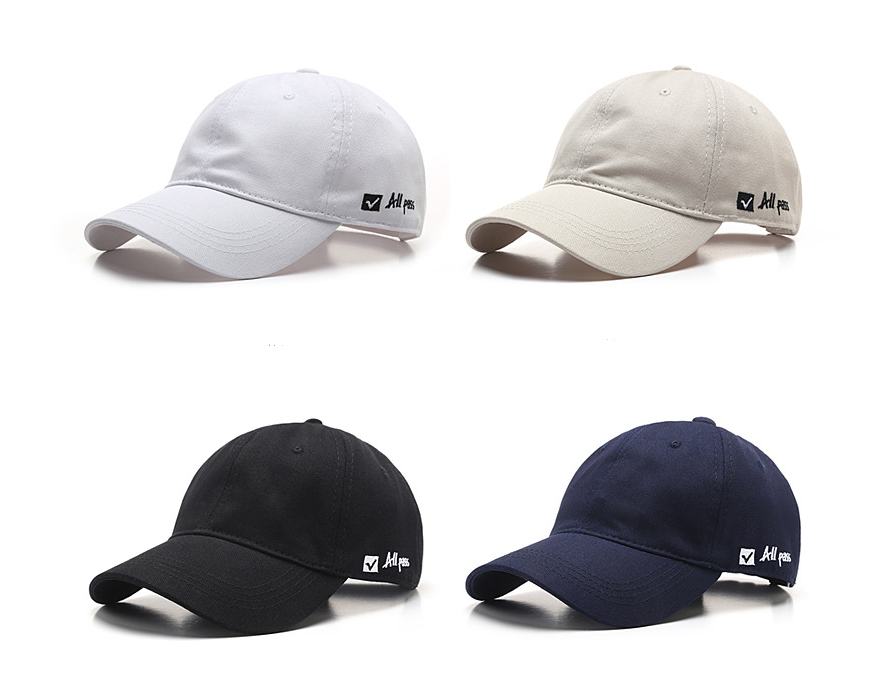 Soft top cap with side letter embroidery - Image 3