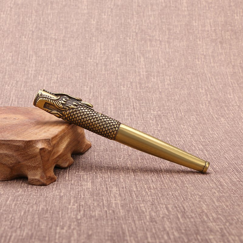 Pure Copper Faucet Cigarette Holder Pipe - Image 3