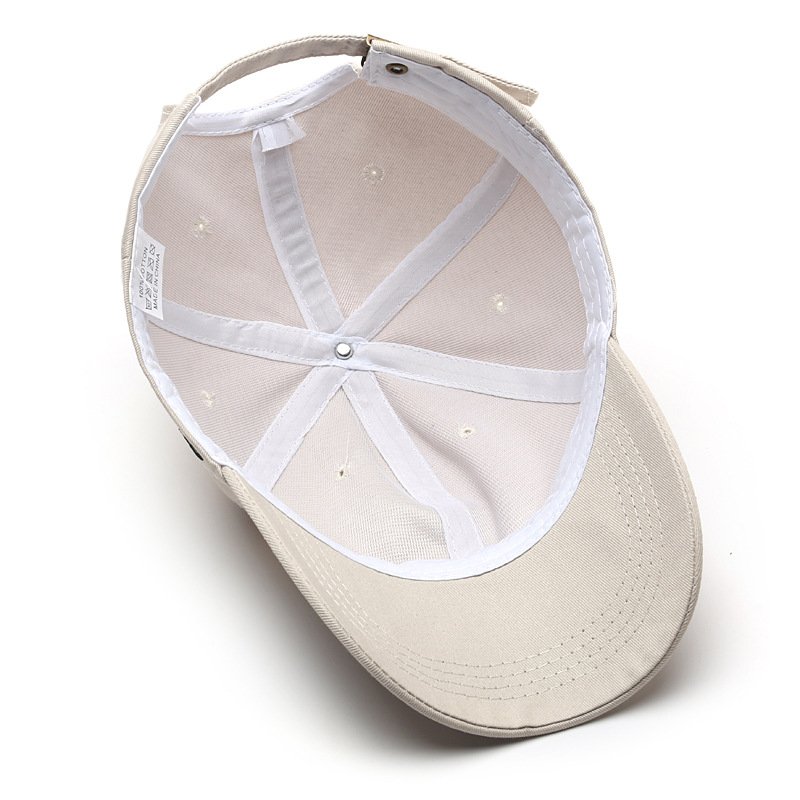 Soft top cap with side letter embroidery - Image 2