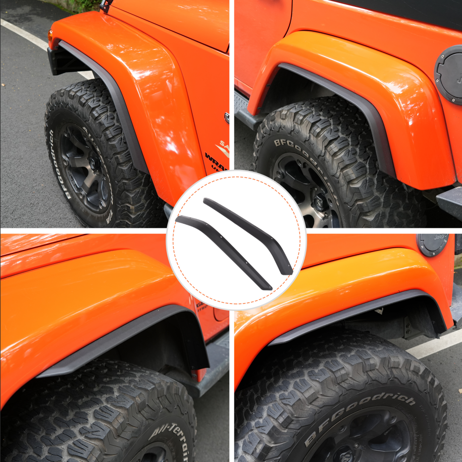 Fender Flares Compatible With 2007-2018 Wrangler - Image 3
