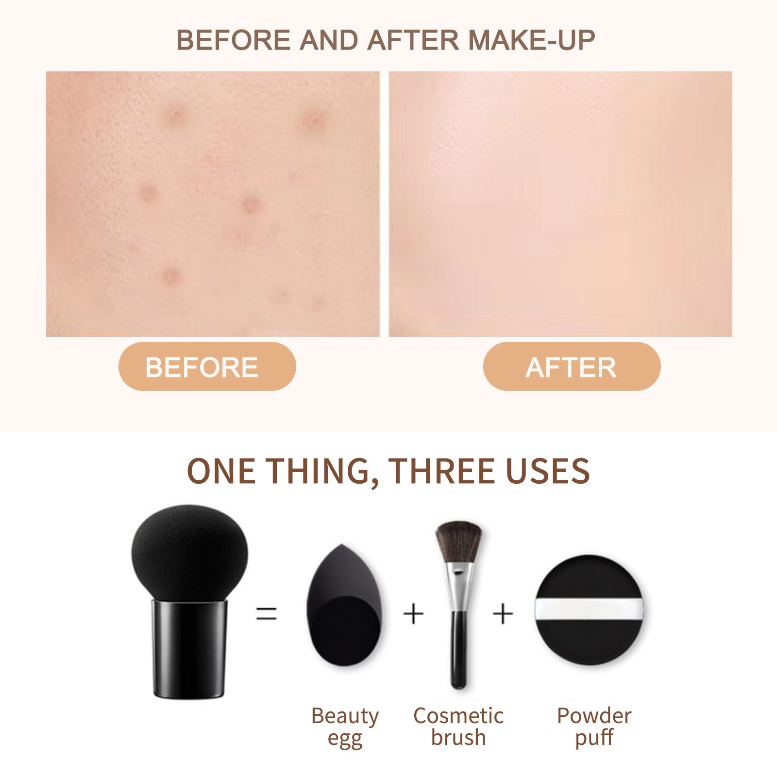 Jayswing Mushroom Head Air Cushion Concealer - Image 3