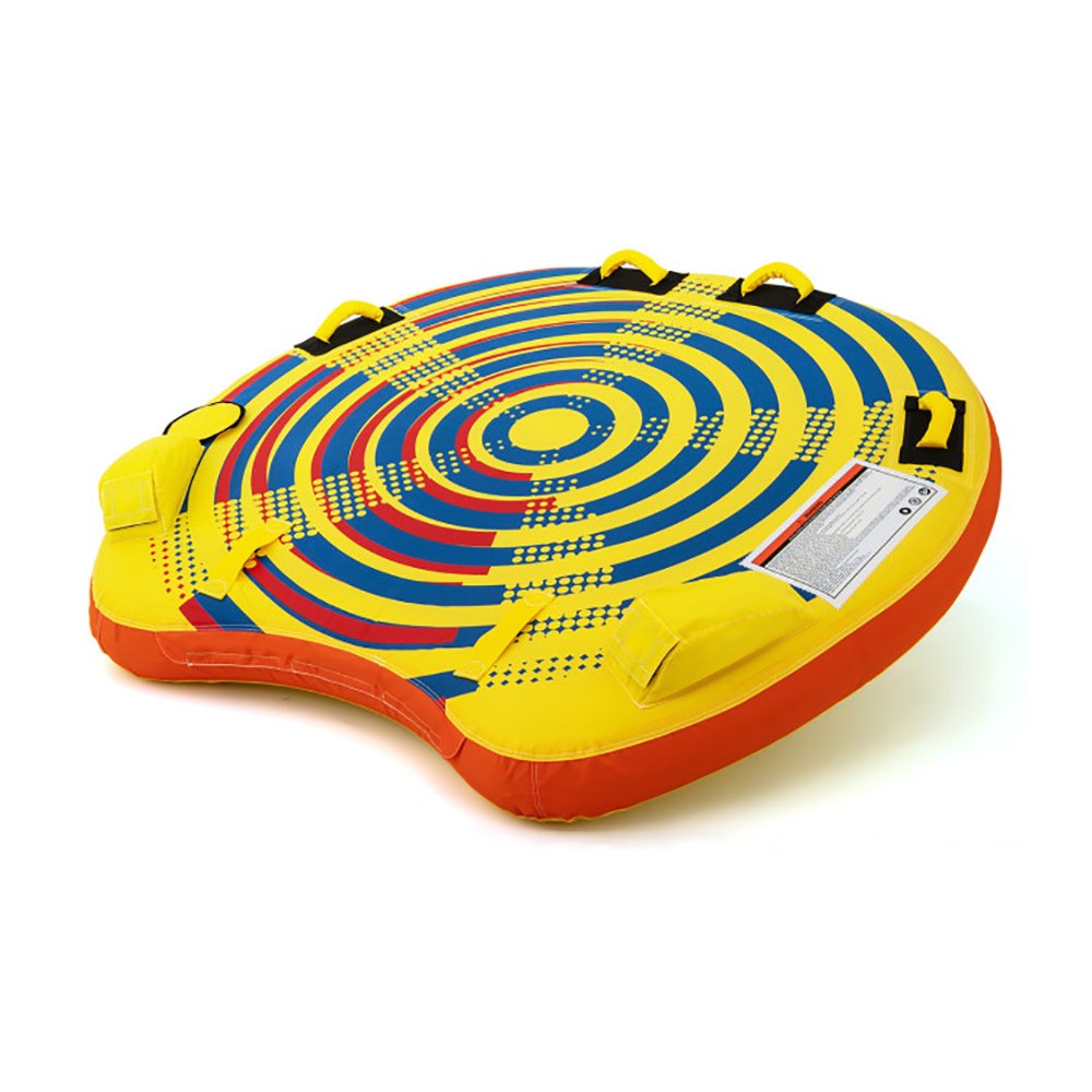 1 Or 2 Person Inflatable Towable Tube For Boating With Quick Connector - Image 2