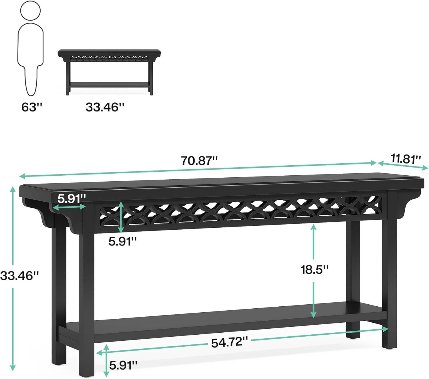 Console Table Entryway Table - Image 4