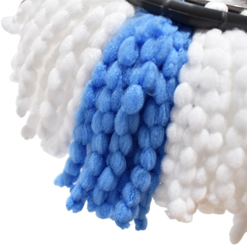 Triangle Plate Revolving Mop Head Fiber Replacement Cotton Waste - Image 26