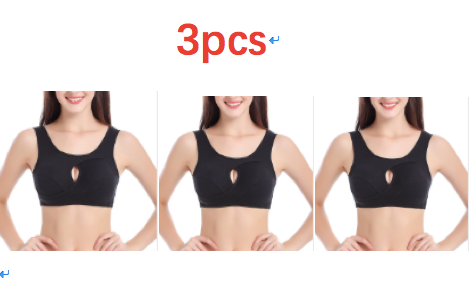 Plus Size Women Bra Ladies Cotton Quake-Proof Underwear Sleep Tops No Buckles Non Wire Lingerie With Removable Padded - Image 14