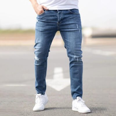 Shanxi Stretchy Slim Straight Pants