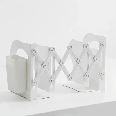 The Adjustable Bookshelf Consists Of Two Parts, A Creative Extension Of The Bookshelf, Perfect For Students, Made Of Durable Materials, Can Accommodate Multiple Books