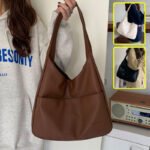 Fashion Tote Bag Large Capacity Casual Shoulder Bag Women's Commuting Handbag College Student