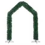 240X40X260cm 1650 Branches PVC Christmas Arch Holiday Arch Decoration Green