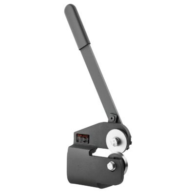 Sheet Metal Shear, Throatless Rotary Hand Shear, 16 Gauge Mild Steel Sheet Cutter With 0.06 In Capacity, With Solid Construction, Mounting Type, For Cutting Steel, Copper, Rebar, And Aluminum