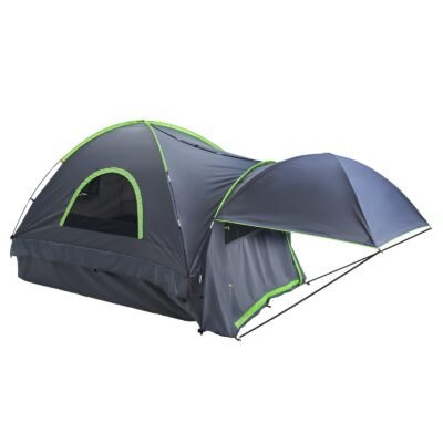 Pickup Truck Tent, Fits 5.0-5.2 Ft Truck Tents For Camping, Waterproof PU2000 Mm 2-3 Person Sleeping Truck Bed Tent, Sturdy Truck Bed Camper Shell With Expandable Awning, Rainfly, Storage Bag