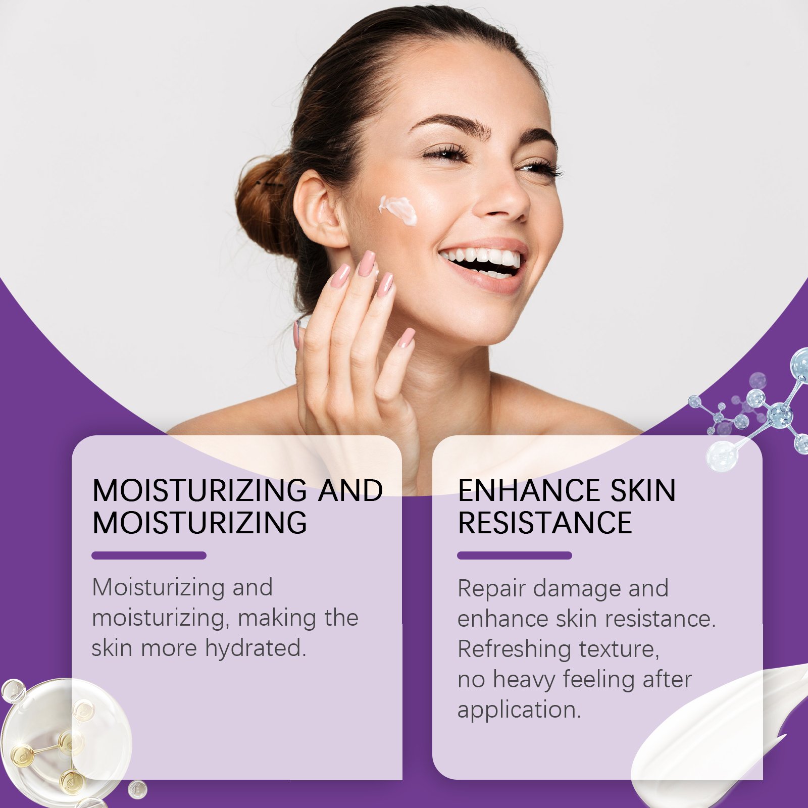 West&Month Azelaic Acid Repair Cream, Gently Repair Facial Skin Cleansing Cream - Image 4