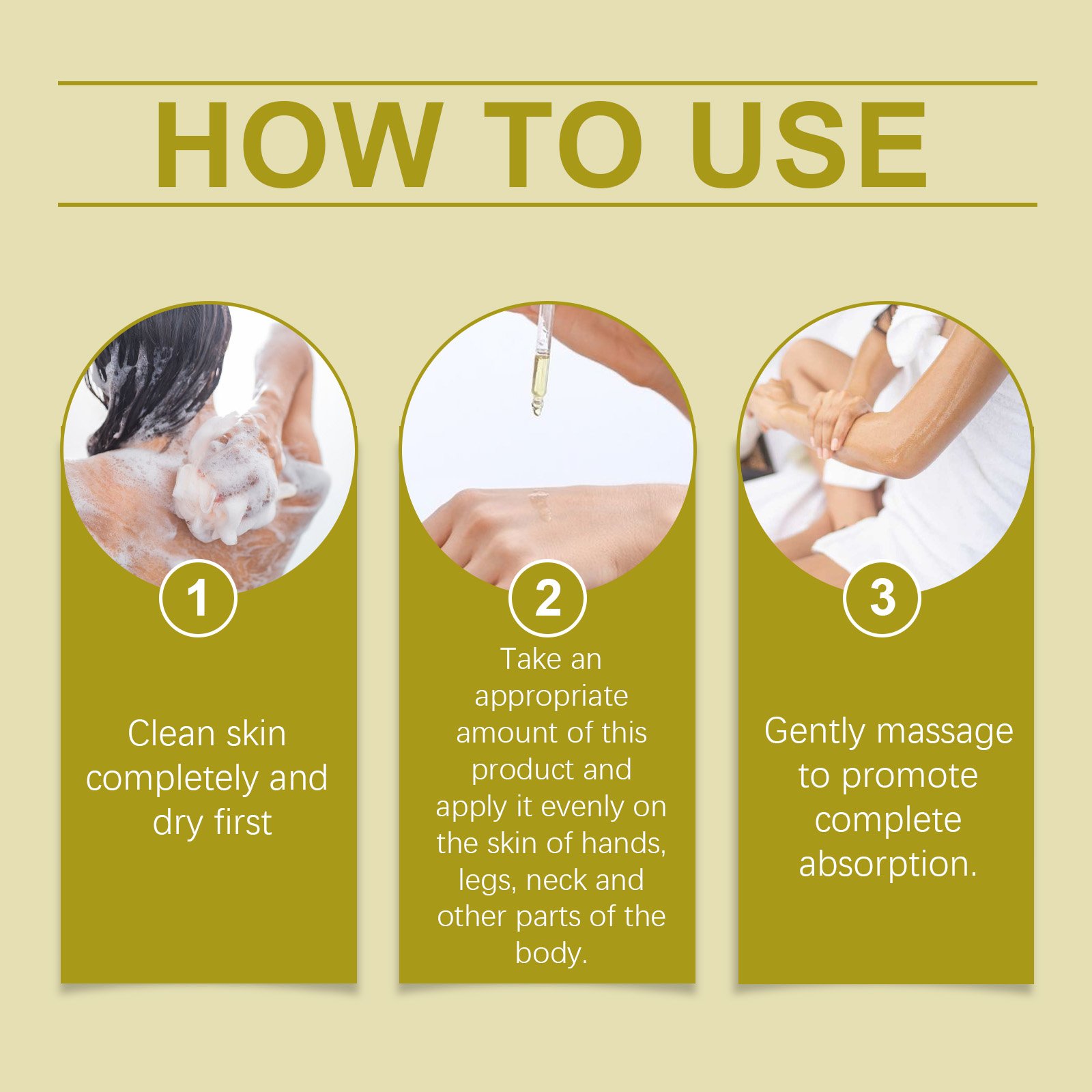 West&Month Banana Body Essential Oil Nourishes Waist Arm Light Skin Show Figure Massage Treatment - Image 6