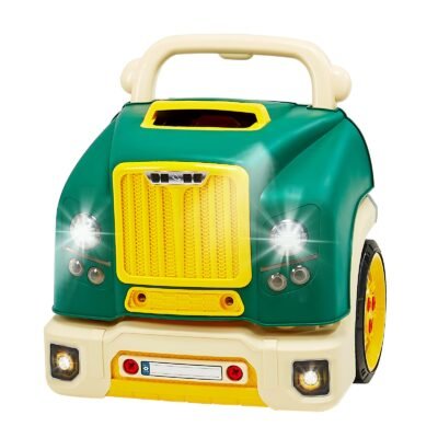 Engine Toy Kids Mechanic Car Repair Set With Removable Parts Green