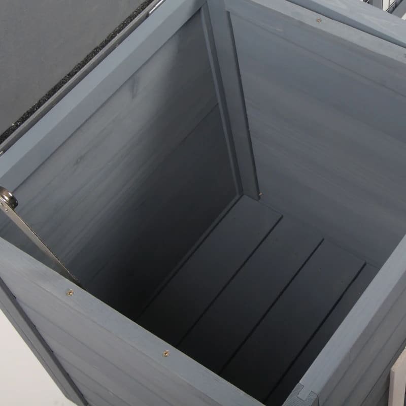 Rabbit Hutch, Waterproof Rabbit House For Small Animals, Gray - Image 4