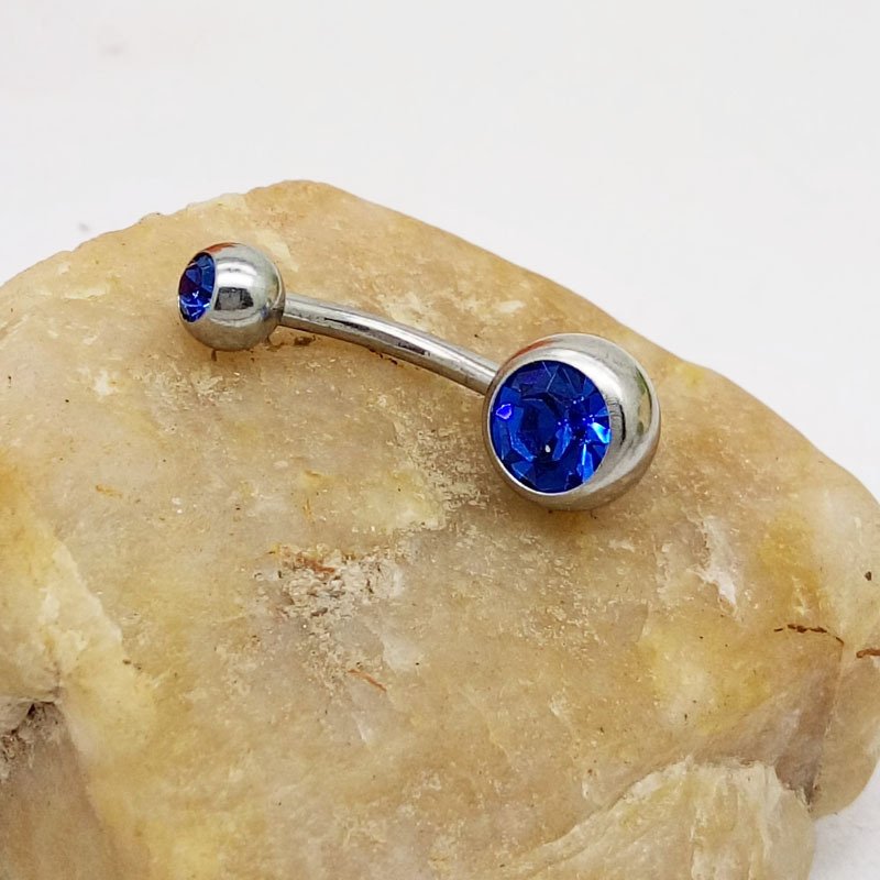Puncture Hypoallergenic Titanium Steel Navel Buckle Belly Nail - Image 13
