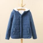 Hooded cotton coat women's long-sleeved bread coat