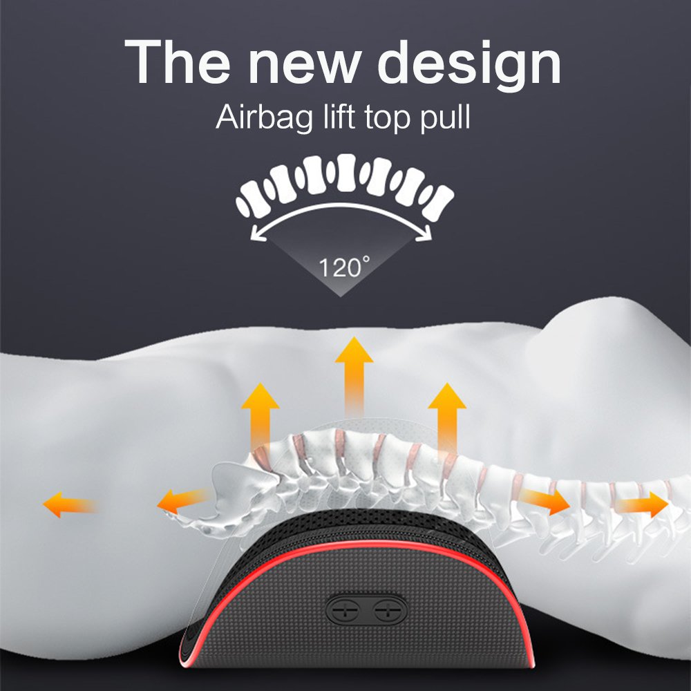 Relaxation Electric Lumbar Traction Device Waist Back Massager Vibration Massage Lumbar Spine Support Waist Relieve Fatigue - Image 7