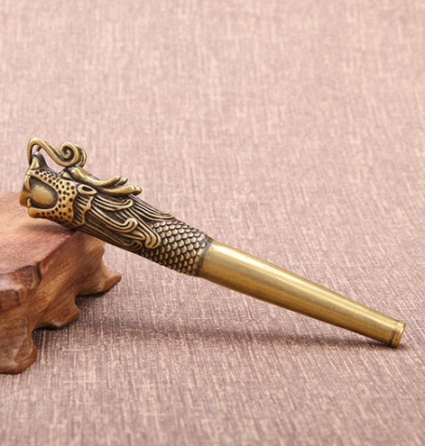 Pure Copper Faucet Cigarette Holder Pipe - Image 5