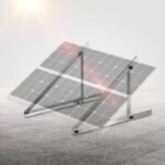 45-Inch Solar Panel Mount Brackets Adjustable Tilt Brackets 2-Set