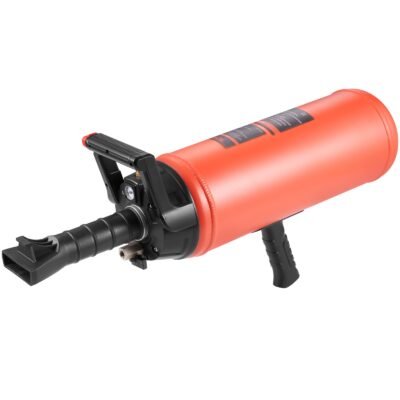 Tire Bead Blaster, 150 PSI, Handheld 2.4 Gal 9 L Air Bead Seater, Portable Inflation Tool, 87-116 PSI For Trucks, ATVs, Cars, And Tractor Tire Repairs