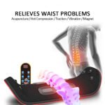 Relaxation Electric Lumbar Traction Device Waist Back Massager Vibration Massage Lumbar Spine Support Waist Relieve Fatigue