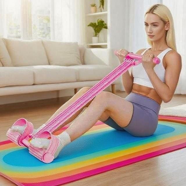 Womens Adjustable Shoulder- And Back-Open Foot-Operated Resistance Trainer - Image 4