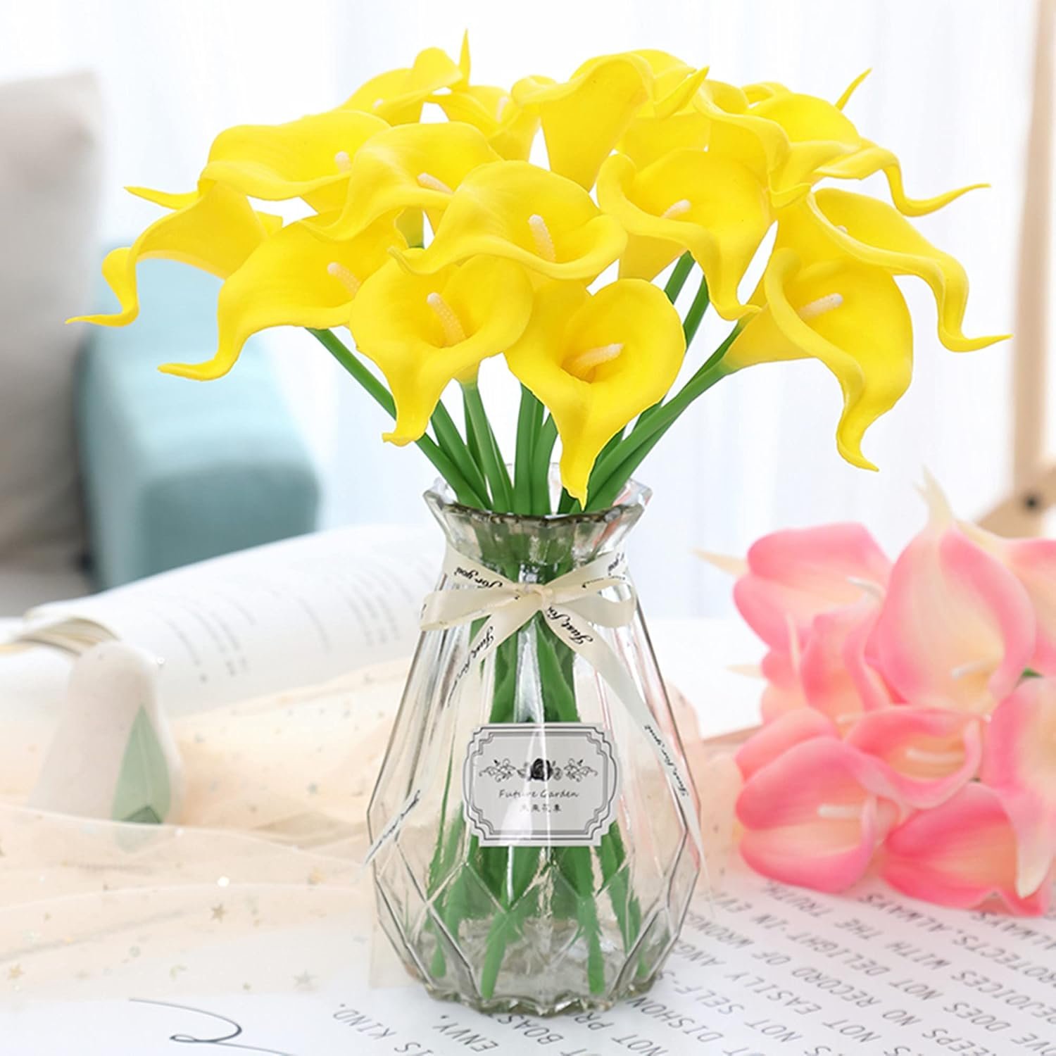 24Pcs Artificial Flowers - Image 8