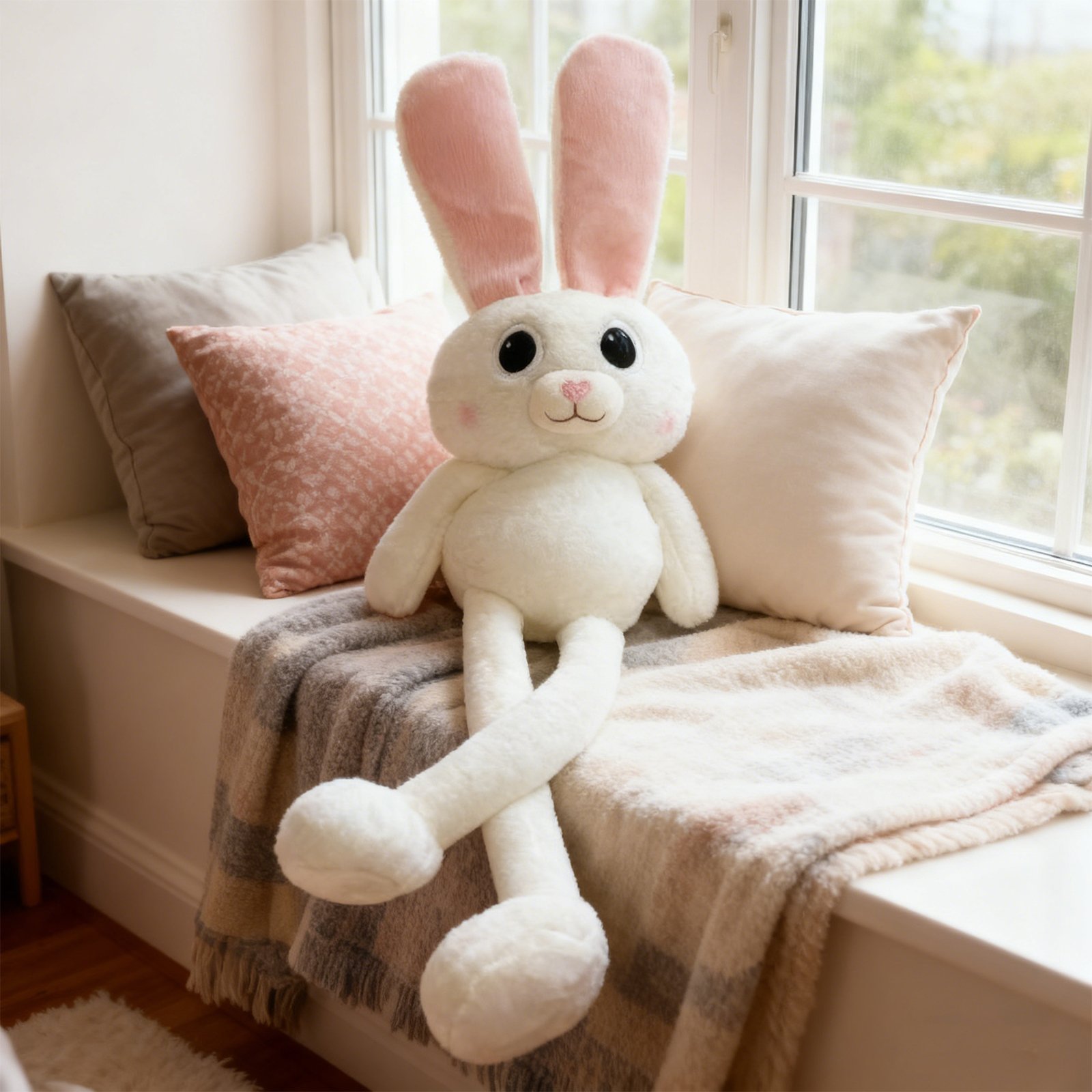 Bunny Stuffed Toy-95cm White 8124 - Image 3