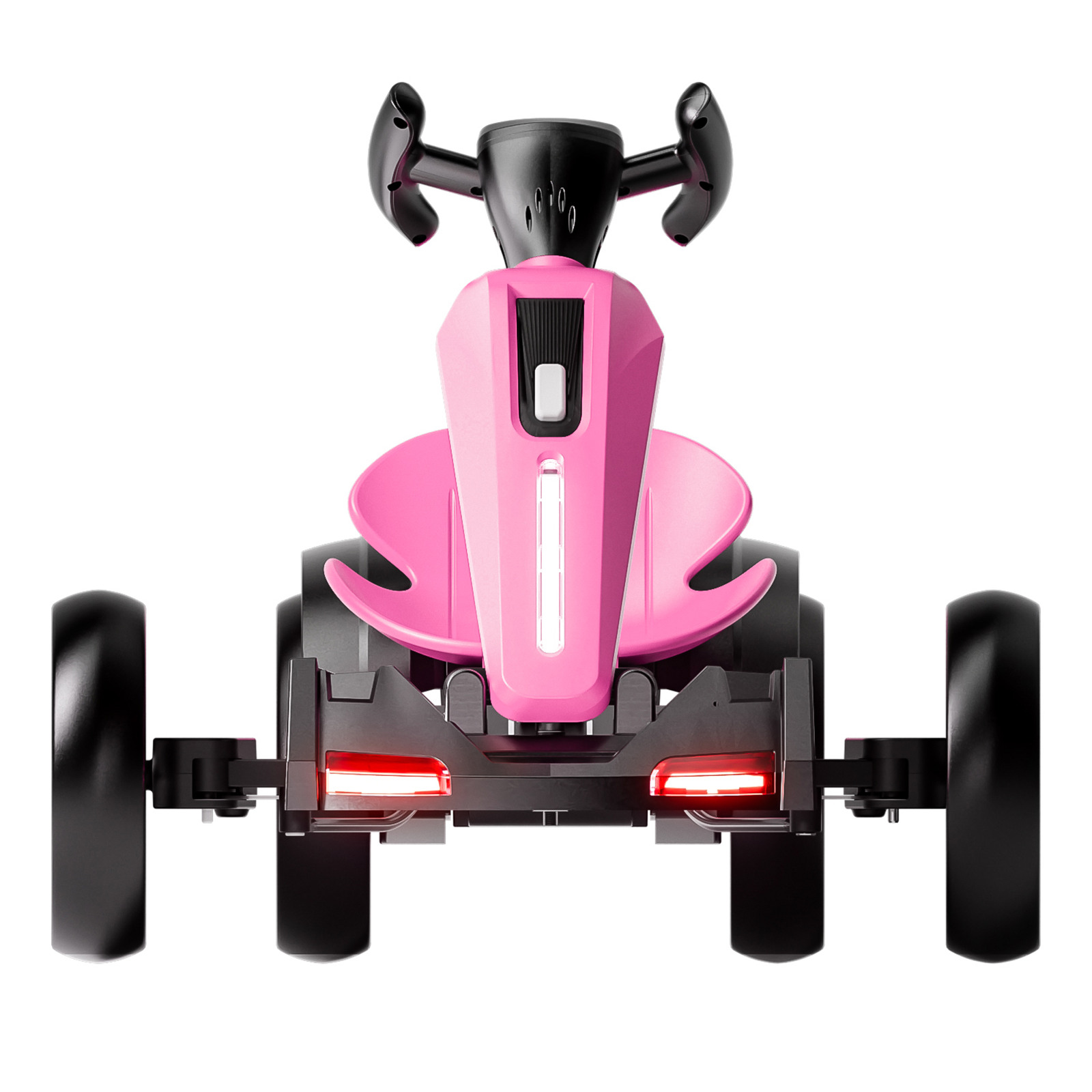 12V Electric Kids Pedal Go Kart, Folder Go Kart, Outdoor Ride On Toy With Adjustable Seat, 4 Non-Slip EVA Wheels For Boys And Girls For Age 3-6 Years Old - Image 2
