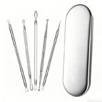 5 Acne Needles,Facial Acne Removal Extractor Blackhead Removal Kit,Blackhead Acne Remover Tool