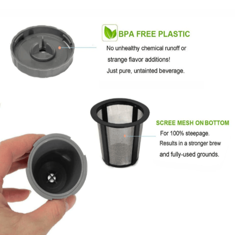 3 Pack My K-Cup Coffee Filter Reusable Replacement Refillable Holder For Keurig - Image 23