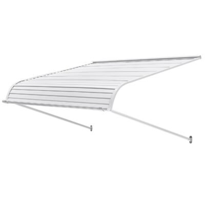 Window Awning Door Canopy 48x42 In Aluminum Alloy Front Door Awnings Anti-Rust
