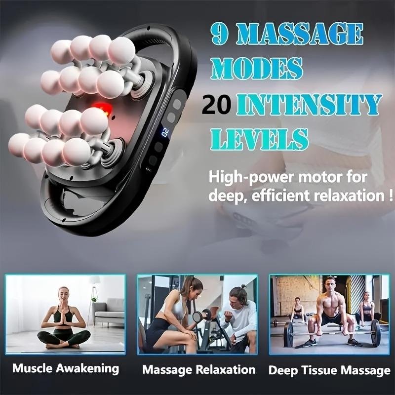 Mini, Lightweight, Rechargeable Massage Gun, Muscle Relaxer, Daily Recovery.Self-pickup Only - Image 4