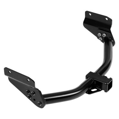 Class 3 Trailer Hitch, 2-Inch Receiver, Compatible With 2011-2021 Jeep Grand Cherokee, Q345B Steel Tube Frame, Multi-Fit Hitch To Receive Ball Mount, Cargo Carrier, Bike Rack, Tow Hook, Black