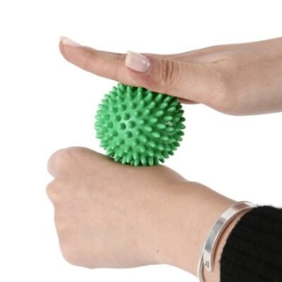 Hard thorn massage ball hand holding thorn ball touch training ball PVC acupressure massage ball yoga ball