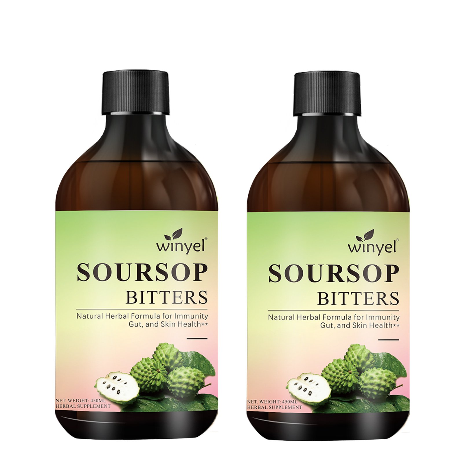 Soursop Liquid Contains Black Seeds, Moringa, And Turmeric, And Is Beneficial For Digestion And Gut Health, As Well As Providing Antioxidants, Skin Health, And Immune Support. It's A Pure 16-herb Form - Image 9