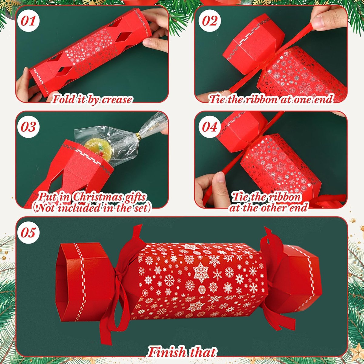40 Christmas Gift Boxes - Image 10