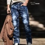 Shanxi Stretchy Slim Straight Pants