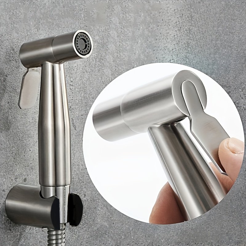 Handheld Bidet Sprayer For Toilet, Jet Sprayer For Toilet Muslim Shower, Adjustable Cloth Diaper Sprayer Bidets Attachment For Toilet, Toilet Bidet Sprayer With Bidet Hose For Feminine Wash - Image 8