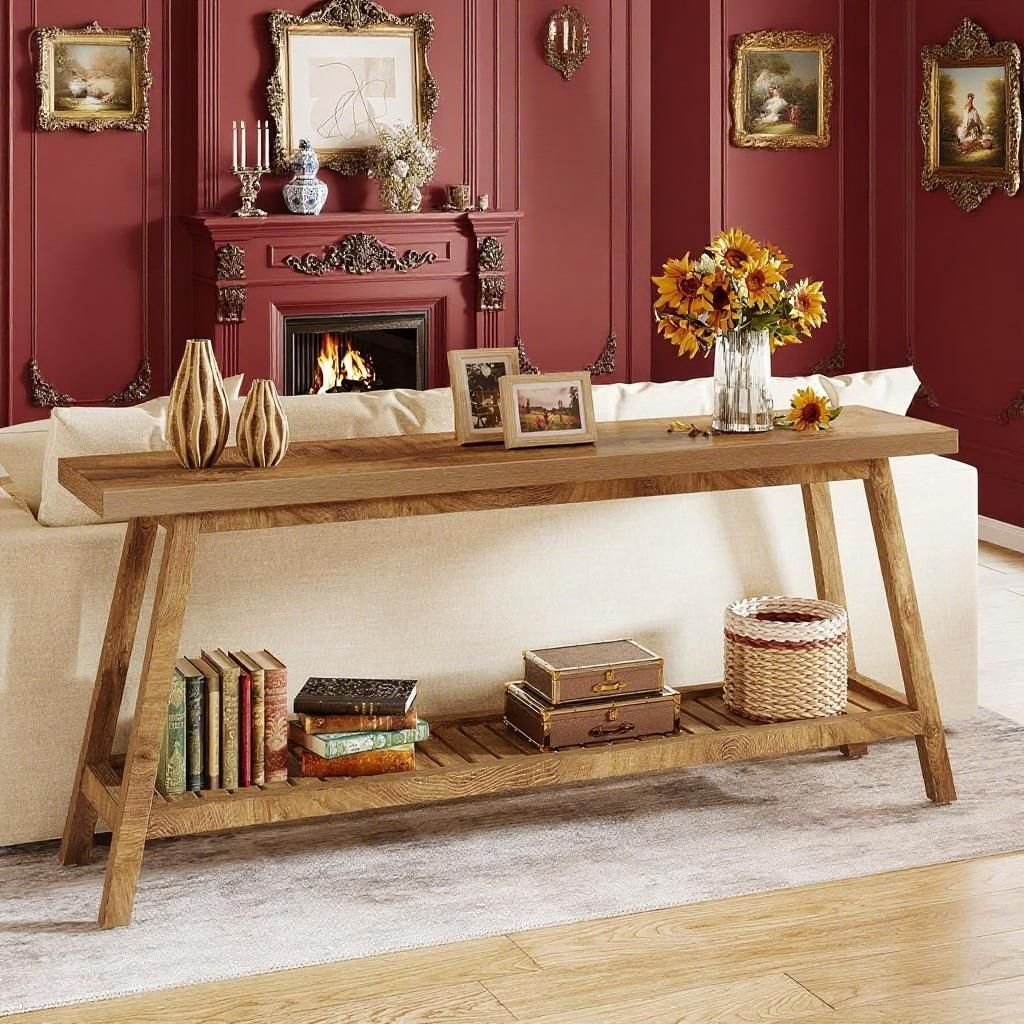Console Table Sofa Table Entryway Table - Image 5