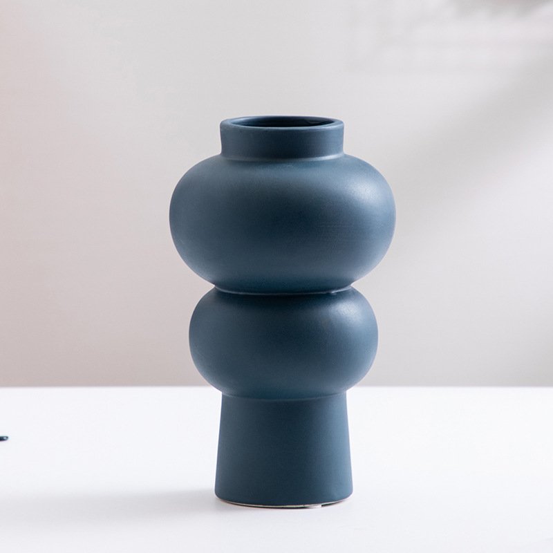 Ceramic Vase Flower Nordic Minimalist Living Room Decoration - Image 2