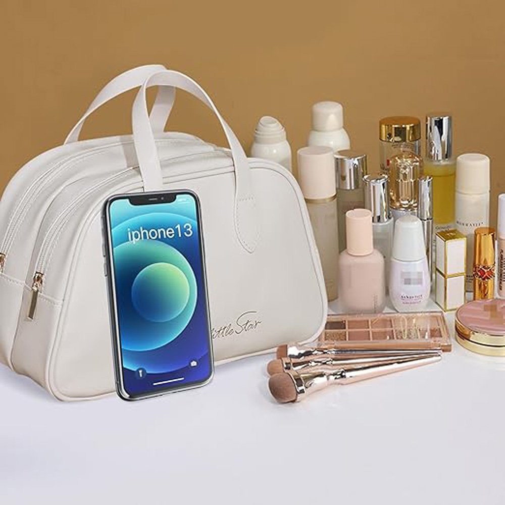 Travel Makeup Bag Set, Waterproof Toiletry Bags For Women & Girls, Multifunctional Cosmetic Organizer, Portable Storage Pouch For Travel & Daily Use - Image 5