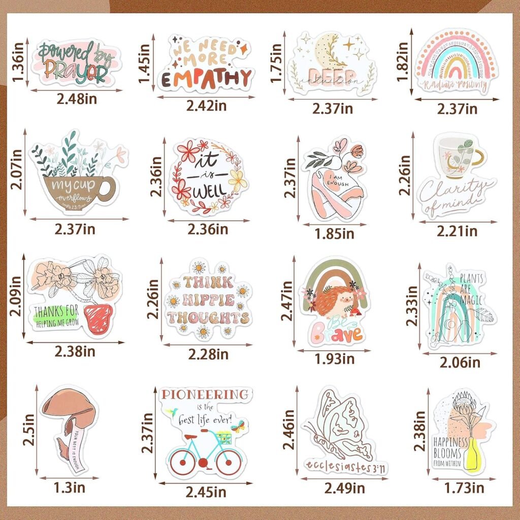 1 0 0 PCS Bible Verse Stickers, Inspirational Christian, Boho Bible Prayer Board, Religious Faith Phrase Stickers Study Supplies For Journaling Scrapbook Clearance Sale —