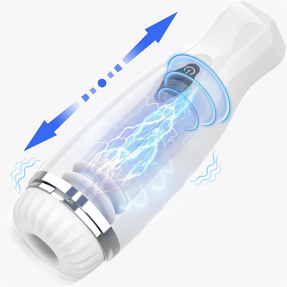 Men's Sex Toys Male Masturbator Sex Toy Adult Sex Toys & Games Electric Blowjob Male Masturbators Cup Automatic Sucking Male Masturbators Automati Mens Toy Vibrating Thrusting Sucking Modes - Image 2