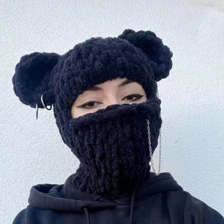 New Bear Ears Knitted Hat