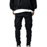 Shanxi Stretchy Slim Straight Pants