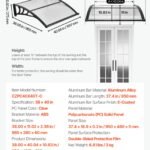 Awnings For Door Entrance, 38 X 40 In, Exterior Front Door Window Awnings With Drainage & ABS Bracket, Rain Snow Sun Protection, Overhang Polycarbonate Door Canopy For Porch Patio, Clear
